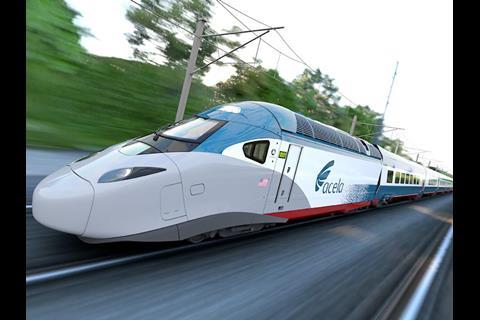 Designed for operation at up to 300 km/h, the 28 Alstom Avelia Liberty trainsets will initially enter service at up to 255 km/h on the 735 km Northeast Corridor.